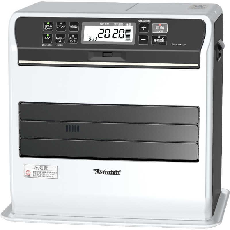 ダイニチ DAINICHI 石油ファンヒーター 木造15畳 コンクリート20畳 プレミアムマットホワイト FW-5726SGX-W