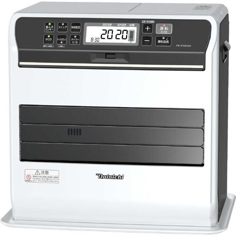 ダイニチ DAINICHI 石油ファンヒーター 木造12畳 コンクリート17畳 プレミアムマットホワイト FW-4726SGX-W