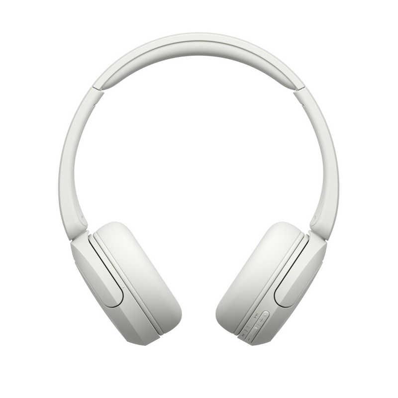 ソニー SONY ワイヤレスヘッドホン Bluetooth 最大55時間再生 ホワイト WH-CH530 WZ