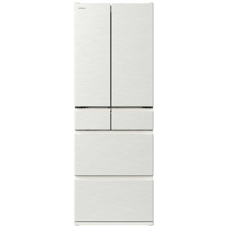 日立 HITACHI 冷蔵庫 485L 6ドア ピュアホワイト R-H49X-W(大型)