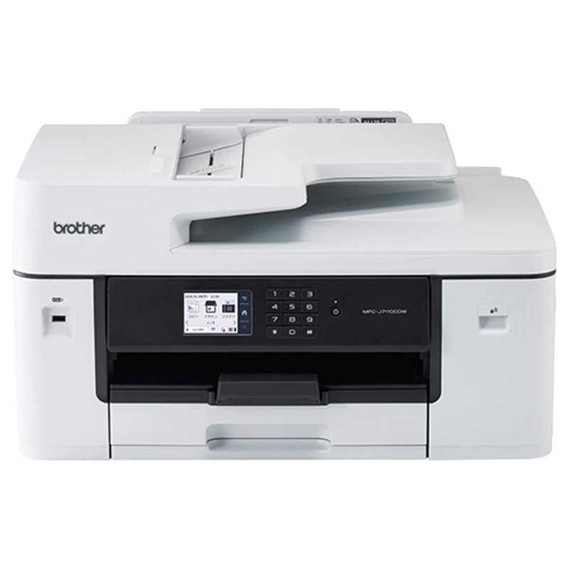 ブラザー brother A3インクジェット複合機 プリント/コピー/スキャン/FAX 自動両面 Wi-Fi対応 MFC-J7110CDW