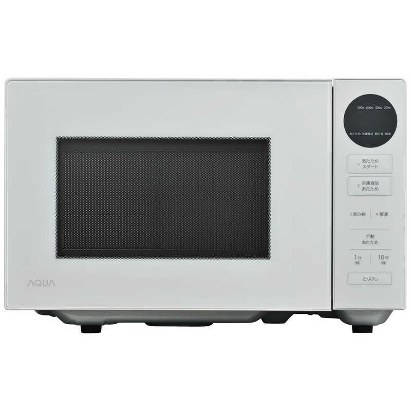 アクア AQUA 単機能電子レンジ 四ツ星レンジ 20L インバーター 赤外線センサー ホワイト AQM-KF20A-W