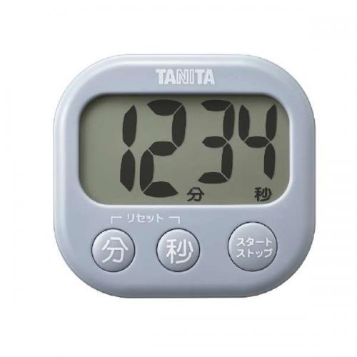 タニタ TANITA デジタルタイマー ブルーグレー 抗菌 SIAA認証 TD-429-BL