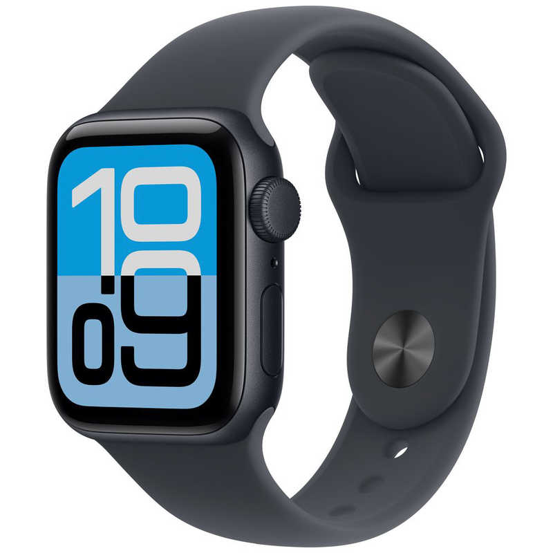 アップル Apple Apple Watch SE 3 GPSモデル 40mm ミッドナイトアルミニウムケースとミッドナイトスポーツバンド S/M MEH94J/A