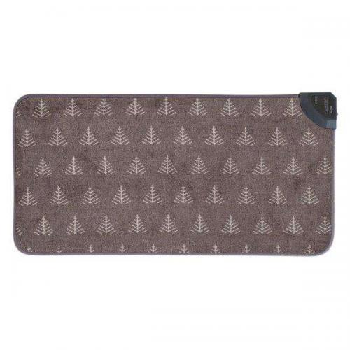 広電 KODEN ホットマット 電気マット 80×40cm 長方形 フランネル ツリー柄 VWM801H-HK