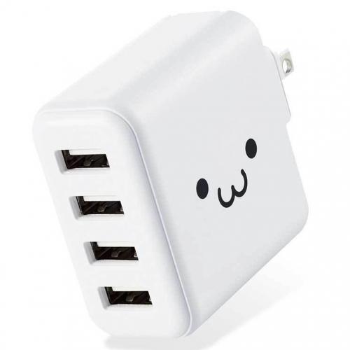 エレコム ELECOM AC充電器 USB-Aメス4ポート ホワイトフェイス MPA-ACU13WF