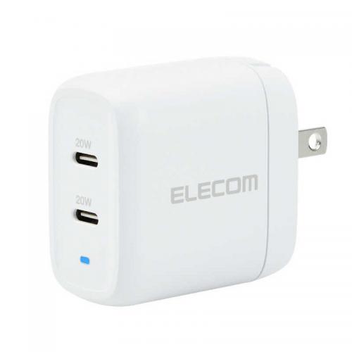 エレコム ELECOM AC充電器 USB Power Delivery 40W ホワイト MPA-ACCP25WH