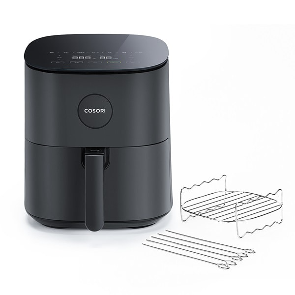 COSORI ノンフライヤー グレー レシピブック付き デンキチWeb / コソリ COSORI ノンフライヤー L501 Combo グレー