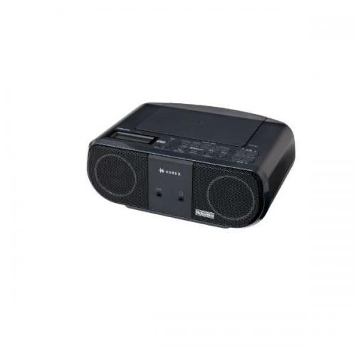 東芝 TOSHIBA Aurex(オーレックス) コンパクトCDラジオ ネオジウムスピーカー搭載 TY-ANC1-K