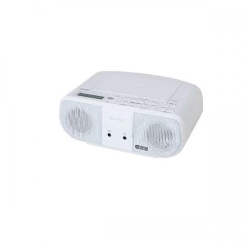 東芝 TOSHIBA Aurex(オーレックス) コンパクトCDラジオ ネオジウムスピーカー搭載 TY-ANC1-W
