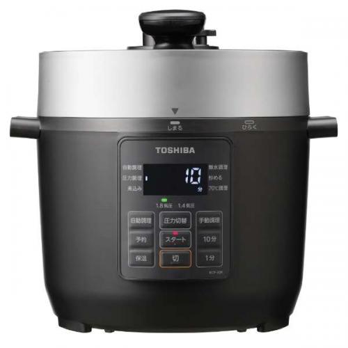 東芝 TOSHIBA 電気圧力鍋 ブラック RCP-30R-K