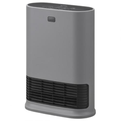 アイリスオーヤマ IRIS OHYAMA 大風量セラミックファンヒーター Wセンサー付 グレー KCH-LW121-H
