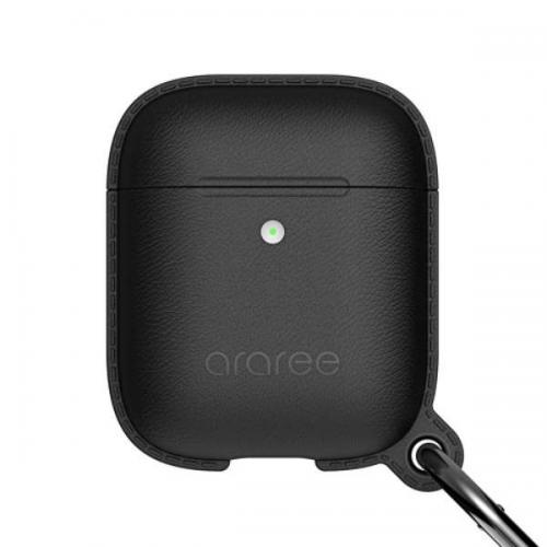 アラリー araree AirPods Case POPS Wireless Charging Case専用 ブラック AR16457AP