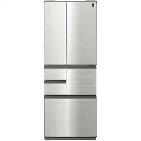 シャープ SHARP 冷蔵庫 502L 6ドア 観音開き ステンレスシルバー SJ-SF50P-S(大型)