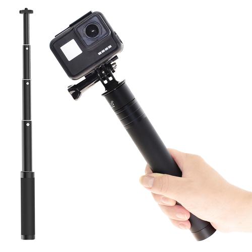 GLIDER グライダー GoPro(ゴープロ)用アクセサリー エクステントロッド 5段伸縮グリップ 延長ロッド 自撮り棒 セルフィー GLD3679MJ89