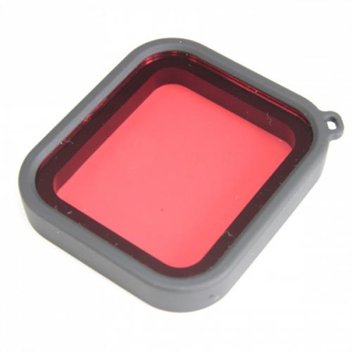 GLIDER グライダー GoPro(ゴープロ)用 (HERO7Black/HERO6/HERO5対応) 防水ハウジングGO200専用 ダイビングフィルター 赤  GLD8132GO216