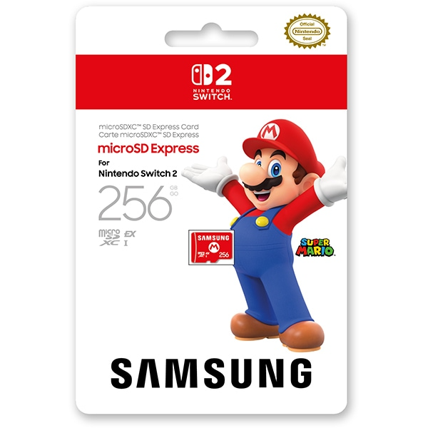 サムスン SAMSUNG microSD Express Card 256GB for Nintendo Switch 2 BEE-A-SD01B ※おひとり様一点限り