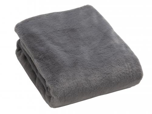 広電 KODEN 合わせ敷毛布 ラビットファー調 CWA401H-HM