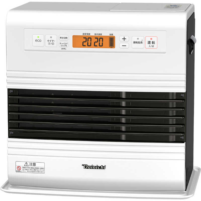ダイニチ Dainichi 石油ファンヒーター スノーホワイト FW-5725GR-W