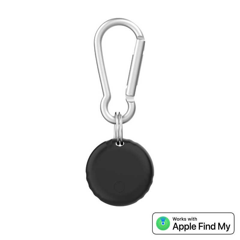 グリーンハウス GREEN HOUSE スマートタグ 紛失防止タグ Apple「探す」対応 ブラック GH-SMTC-BK
