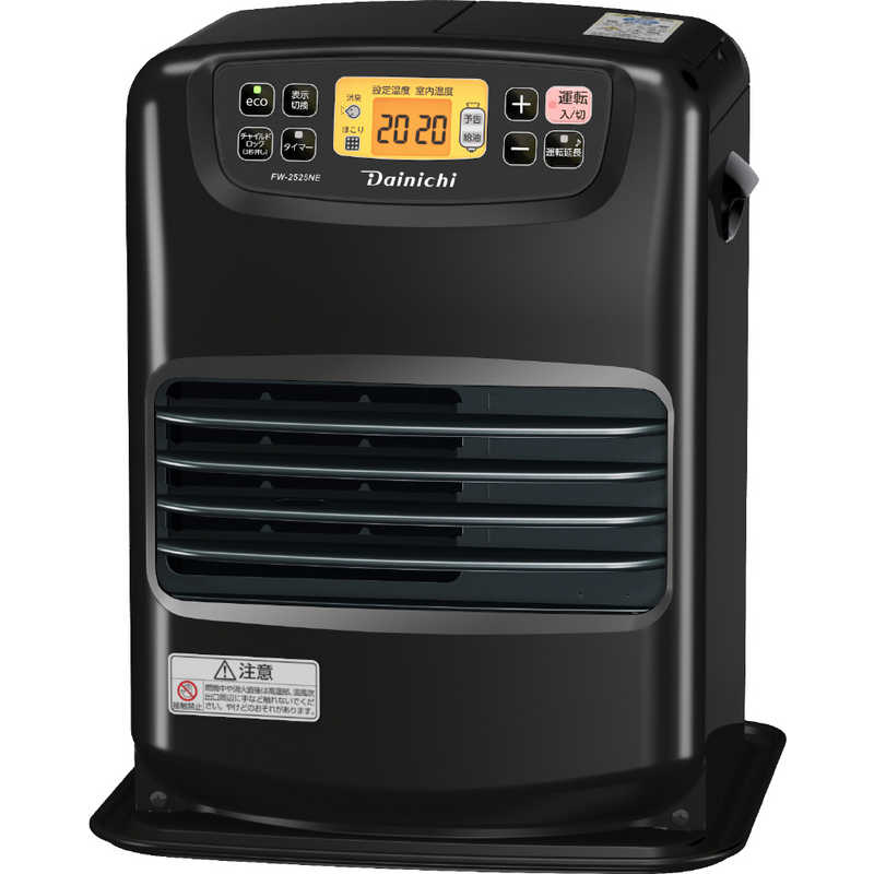 ダイニチ Dainichi 石油ファンヒーター チャコールブラック FW-2525NE-K