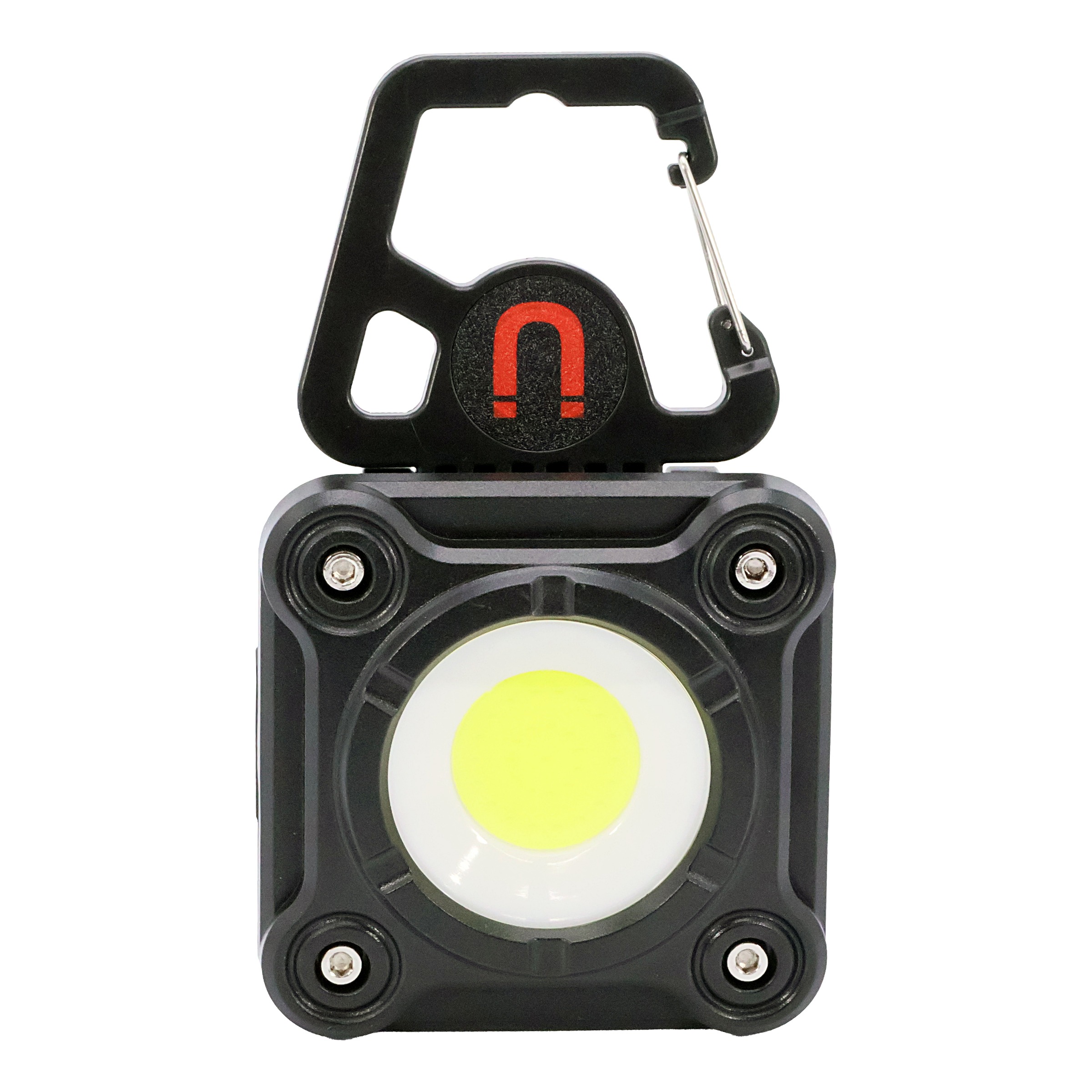 星光商事 STAR LIGHT 充電式COBライト 1000lm カラビナ付き SK-WL1000CHBK