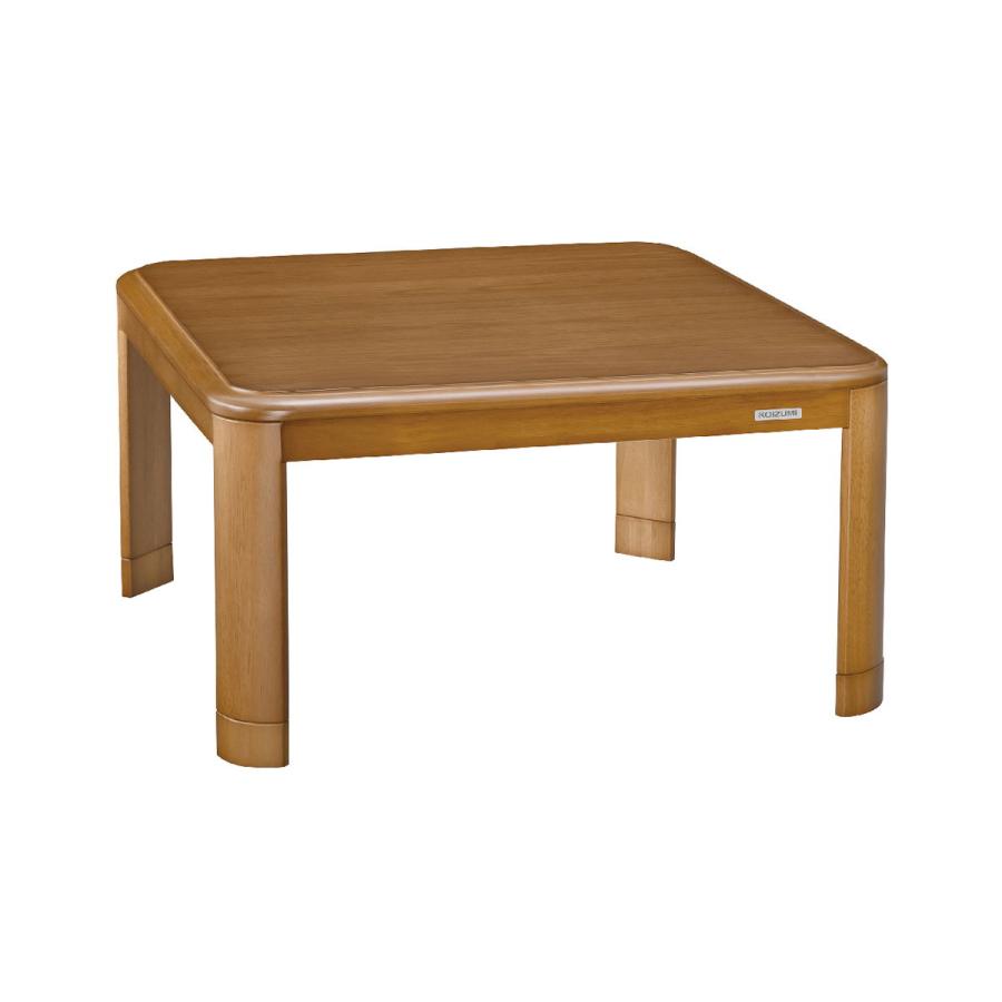 コイズミ KOIZUMI 家具調こたつ 正方形 約75×75cm オーク突板 KTR-31265