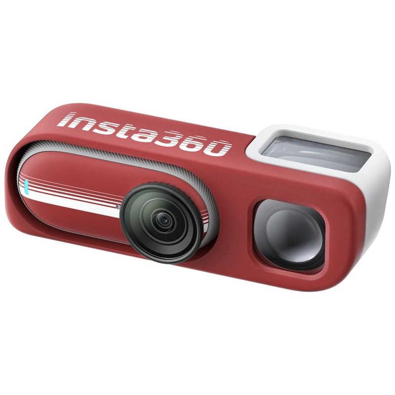 インスタ360 Insta360 アクションカメラ GO 3S レトロキット クラシックレッド 64GB CINSAATA-GO3SRETRO64G-CR