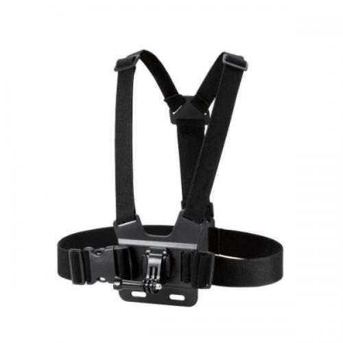 エレコム ELECOM GoPro HERO9/8/7/6/5/MAX用 マウント チェスト型 ハーネス AC-MBCH01BK