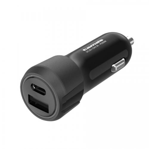 多摩電子工業 PD20W対応 カーチャージャー USB-C×1 USB-A×1 TKP132UCK