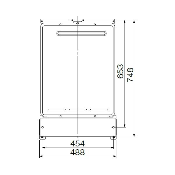 リンナイ Rinnai PS取付アダプタ UX-A-G2S19(R)-UW 24-1785 【本体販売のみ】