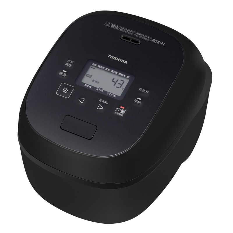 東芝 TOSHIBA 真空IH炊飯器 5.5合炊き 炎匠炊き グランブラック RC-10RXA-K