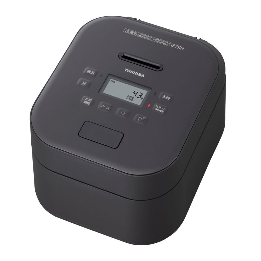 東芝　TOSHIBA 炊飯器 5.5合 圧力IHジャー 備長炭ダイヤモンド釜 甘み炊きコース 冷凍ごはんコース搭載 アッシュグレージュ RC-10FPA-H