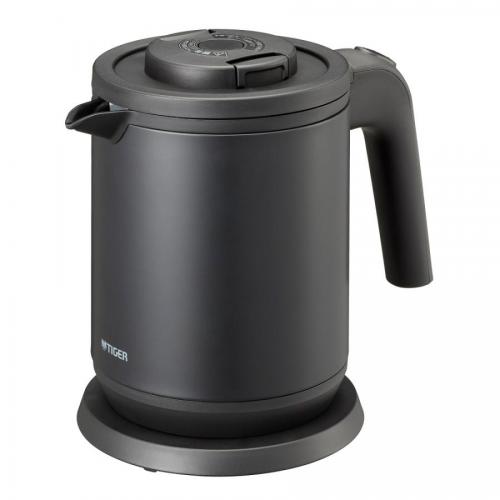 タイガー TIGER 蒸気レス電気ケトル 0.8L マットブラック CK-A081-KM