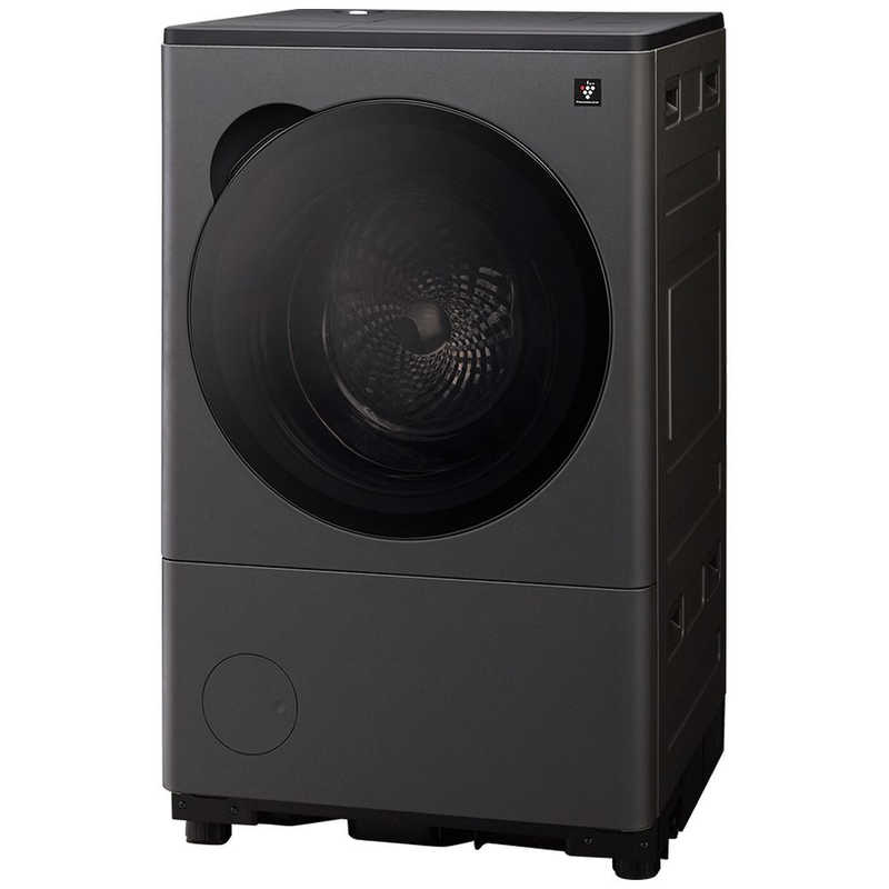 シャープ SHARP ドラム式洗濯乾燥機 洗濯8kg 乾燥4kg 右開き グレイングレー ES-8XS1-HR(大型)