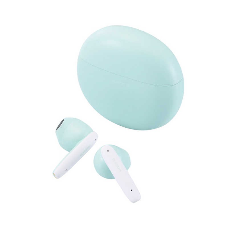 エレコム ELECOM 完全ワイヤレスイヤホン マカロングリーン LBT-TWS17CSGN