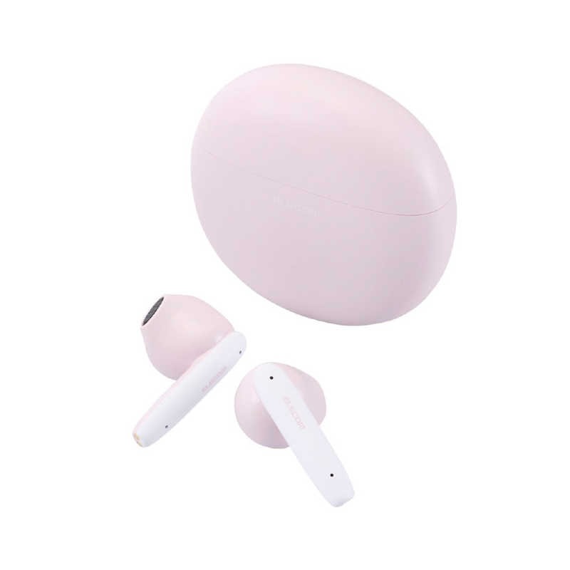 エレコム ELECOM 完全ワイヤレスイヤホン マカロンピンク LBT-TWS17CSPN