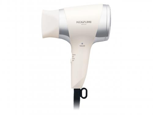 KOIZUMI コイズミ マイナスイオンヘアドライヤー 軽ジョーブ ホワイト KHD9740W