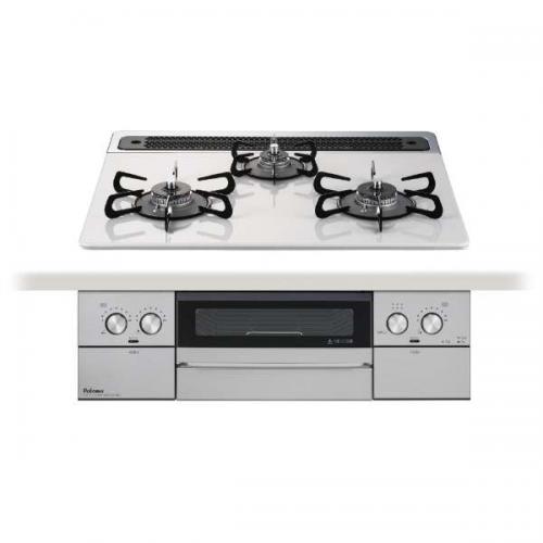 パロマ Paloma ビルトインガスコンロ プロパンガス用 ティアラシルバー PD-829WS-60CV-LPG 【本体販売のみ】