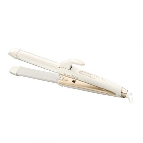 小泉成器 KOIZUMI マイナスイオン2WAYアイロン サロンセンス アイボリー KHR-7530C