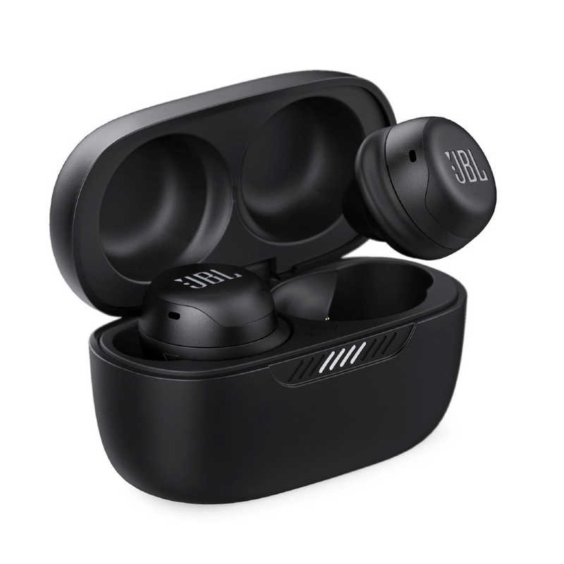 JBL フルワイヤレスイヤホン ノイズキャンセリング対応 LIVE FREE NC+ TWS ブラック JBLLIVEFRNCPTWB