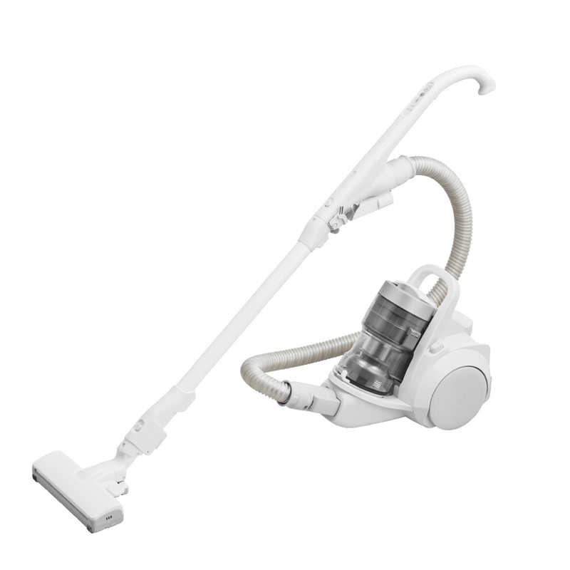 パナソニック Panasonic キャニスター掃除機 サイクロン式 日本製 ホワイト MC-SR640K-W