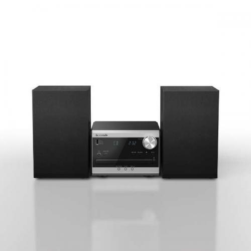 パナソニック Panasonic CDステレオシステム Bluetooth/USBメモリー再生/ワイドFM対応 シルバー SC-PM270-S