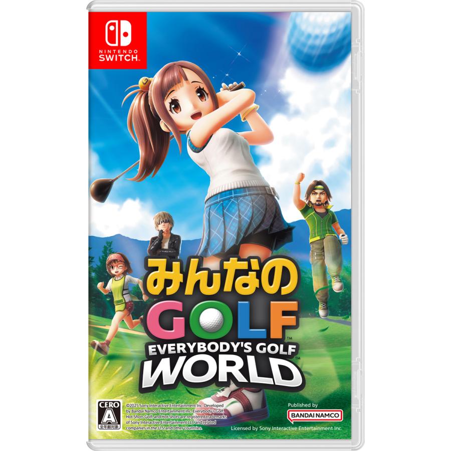 任天堂 Nintendo Switch ソフト みんなのGOLF WORLD