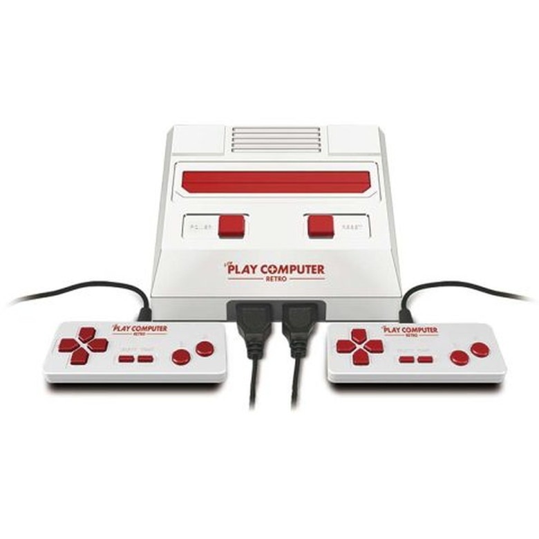 【アウトレット】ライソン ライト プレイコンピューターレトロ KTFC-004W USB電源ファミコン互換機