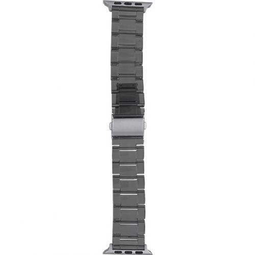 藤本電業 Apple Watch 45mm/44mm/42mm用レジンバンド スモーク WAB11SM44