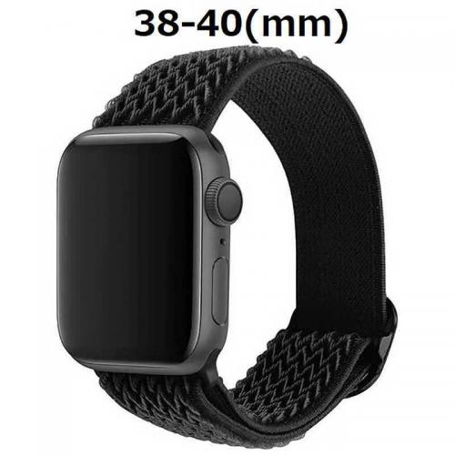 ノーザンブルー VPG ナイロンAppleWatchバンド 38-40mm AW-NYN01BK