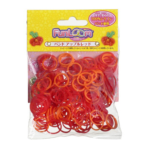 【アウトレット】ファンルーム バンド アップルレッド FunLoom メイキングトイ