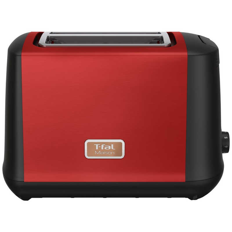 T-fal　ティファール ポップアップトースター メゾン ワインレッド TT3425JP [2枚]