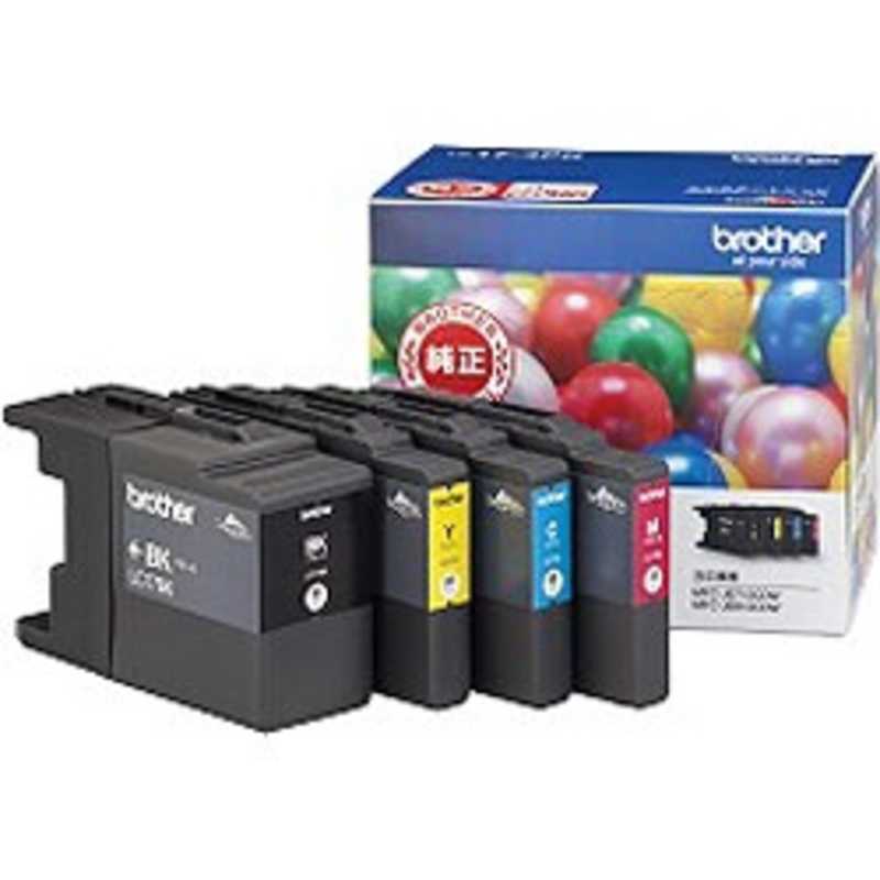 ブラザー brother 純正インクカートリッジ 4色セット 大容量 LC17-4PK